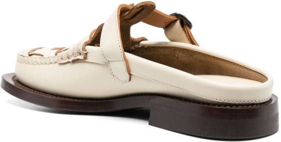 Hereu interwoven leather fisherman's loafers Neutrals