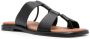 Hereu Lina leather flat sandals Black - Thumbnail 2