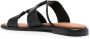 Hereu Lina leather flat sandals Black - Thumbnail 3