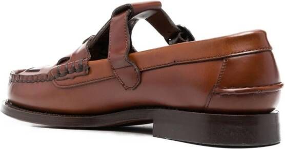 Hereu Maqueda leather loafers Brown