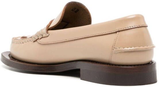 Hereu Nombela leather loafers Brown