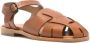 Hereu Pedra leather sandals Brown - Thumbnail 2