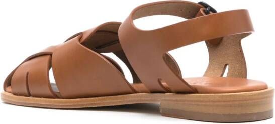 Hereu Pedra leather sandals Brown