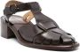 Hereu Pesca 60mm leather sandals Brown - Thumbnail 2