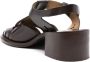 Hereu Pesca 60mm leather sandals Brown - Thumbnail 3