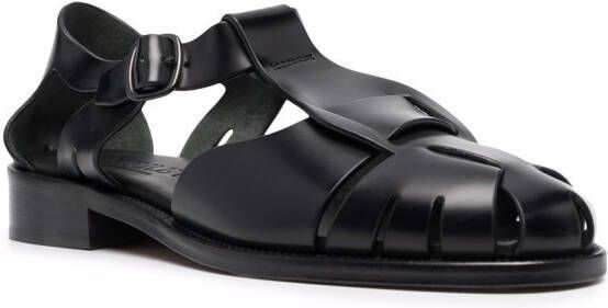 Hereu Pesca T-bar sandals Black