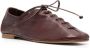Hereu Plegada leather lace-up shoes Brown - Thumbnail 2