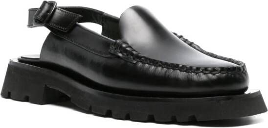 Hereu Raiguer leather loafers Black
