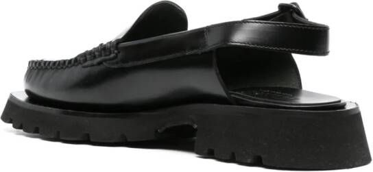 Hereu Raiguer leather loafers Black