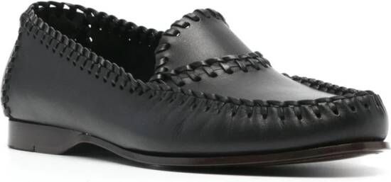 Hereu Sastre leather loafers Black