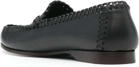 Hereu Sastre leather loafers Black