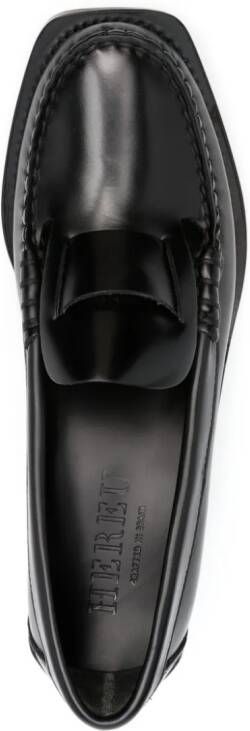 Hereu Sineu 50mm leather loafers Black