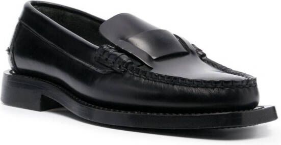 Hereu Sineu leather loafers Black