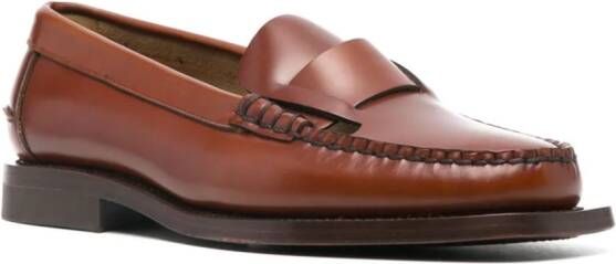 Hereu Sineu leather loafers Brown
