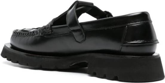 Hereu Soller Sport leather loafers Black