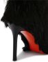 Heron Preston 100mm faux-fur stiletto boots Black - Thumbnail 4