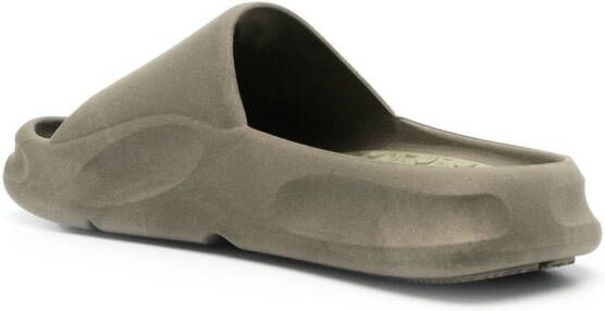 Heron Preston Eco Moulded open-toe slides Green