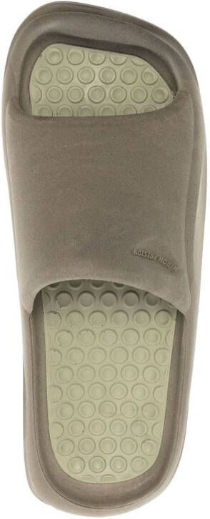 Heron Preston Eco Moulded open-toe slides Green