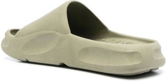 Heron Preston eco moulded slides Green