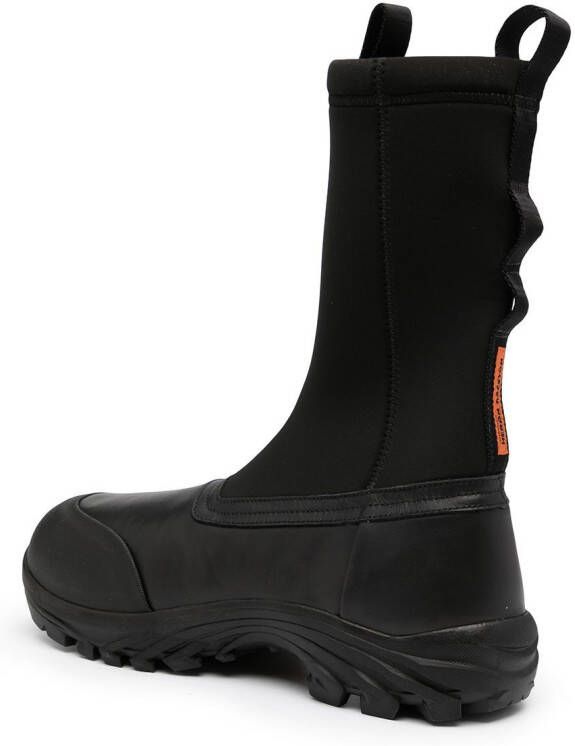 Heron Preston sock-style boots Black