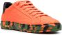 Hide&Jack embossed crocodile effect leather sneakers Orange - Thumbnail 2