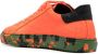 Hide&Jack embossed crocodile effect leather sneakers Orange - Thumbnail 3