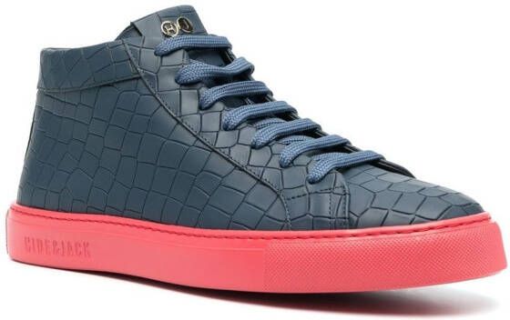 Hide&Jack Essence Croco sneakers Blue