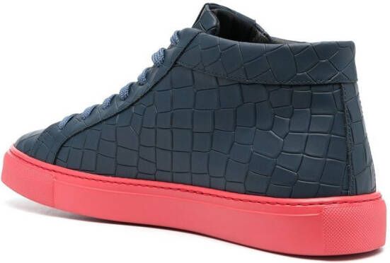 Hide&Jack Essence Croco sneakers Blue