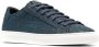 Hide&Jack crocodile embossed sneakers Blue - Thumbnail 2