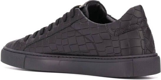 Hide&Jack Essence Croco sneakers Black