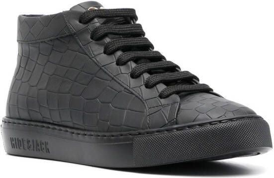 Hide&Jack Essence Croco sneakers Black