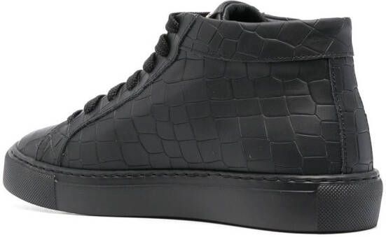 Hide&Jack Essence Croco sneakers Black