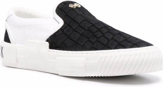 Hide&Jack Fuji Croco sneakers Black