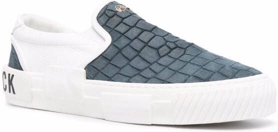 Hide&Jack Fuji Croco sneakers Blue