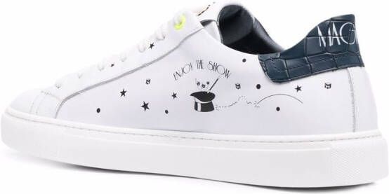 Hide&Jack logo-printed sneakers White