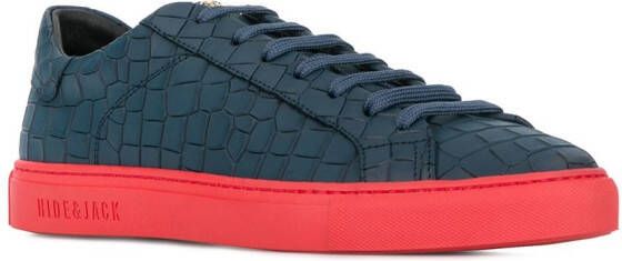 Hide&Jack Essence Croco sneakers Blue