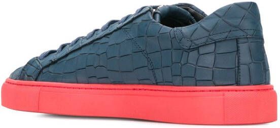 Hide&Jack Essence Croco sneakers Blue