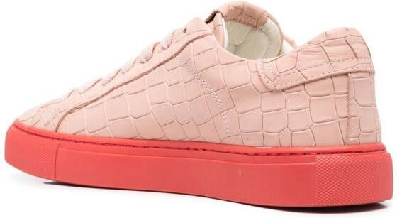 Hide&Jack Essence Croco sneakers Pink