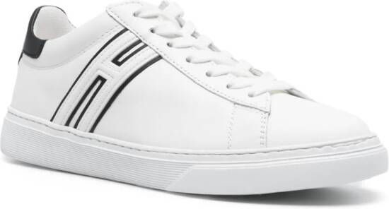 Hogan 365 leather sneakers White