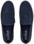 Hogan almond-toe leather loafers Blue - Thumbnail 4