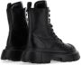 Hogan Anfibio leather lace-up boots Black - Thumbnail 3
