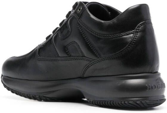 Hogan chunky lace-up sneakers Black
