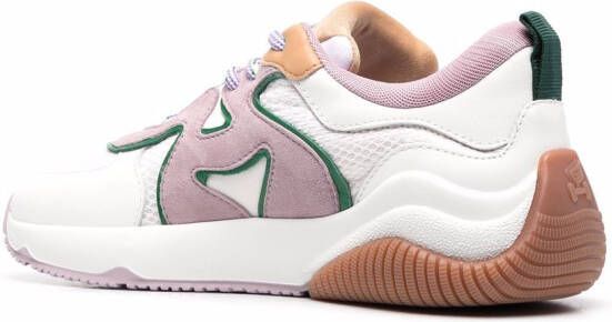 Hogan colour-block lace-up sneakers White