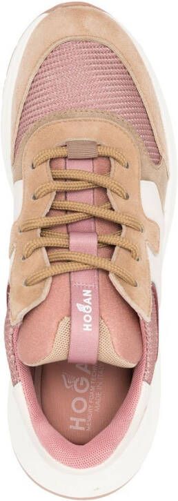 Hogan colour-block sneakers Pink