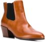 Hogan contrast panel ankle boots Brown - Thumbnail 2