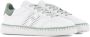 Hogan Cool logo-perforated leather sneakers White - Thumbnail 2