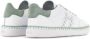 Hogan Cool logo-perforated leather sneakers White - Thumbnail 3