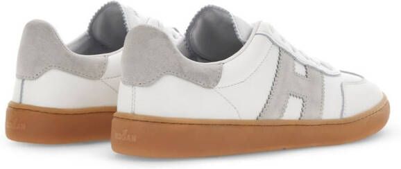 Hogan Cool panelled leather sneakers White