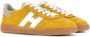 Hogan Cool suede low-top sneakers Yellow - Thumbnail 2
