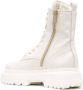 Hogan crinkle-effect lace up boots White - Thumbnail 3
